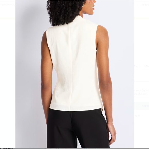 NWT Montgomery Post Dom Airette Blouse (Small) - Picture 2 of 7